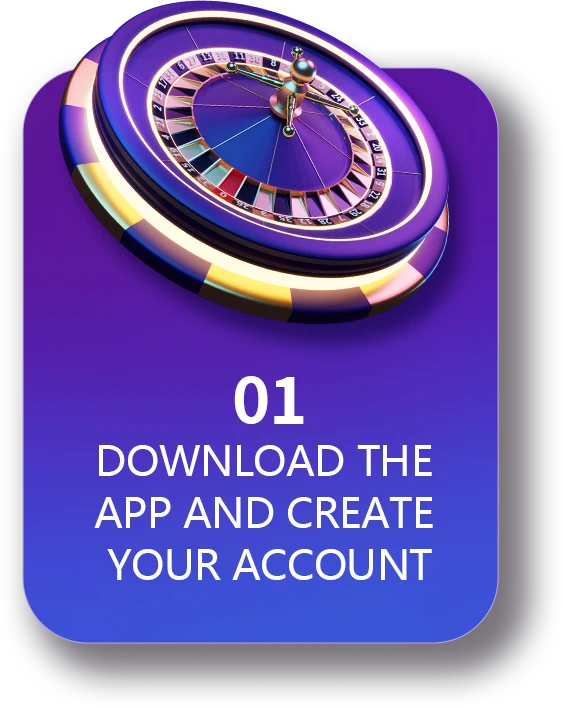 01: Download the app and create your account